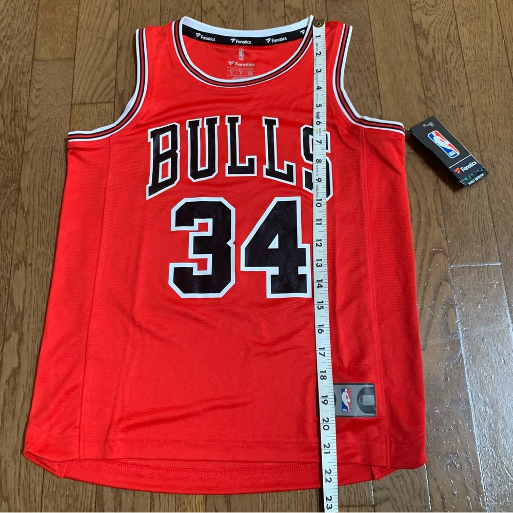 Fanatics Youth Fast Break Replica Jersey Wendell Carter Jr | Size Small | Red - Picture 6 of 6